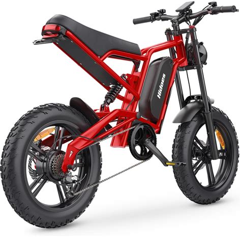 Kanpe Bicicletta Elettrica Fat Bike Elettrica Hidoes Bici