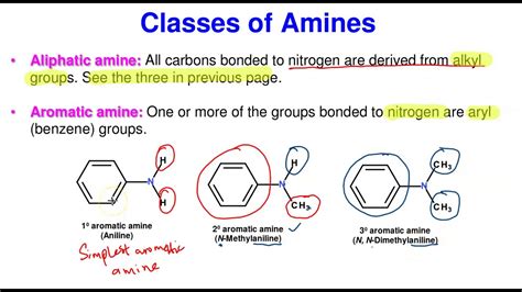 Amines Nomenclature Youtube