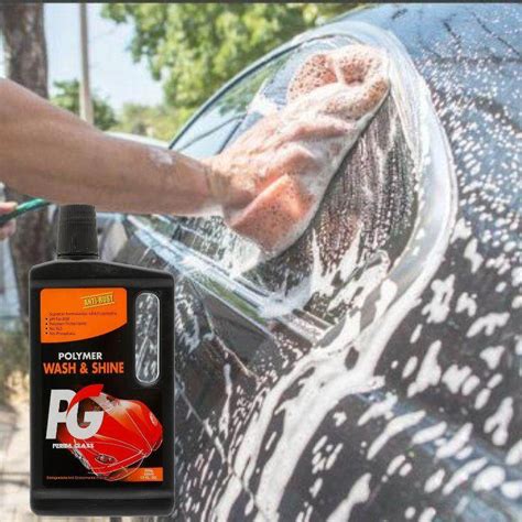 PG POLYMER WASH SHINE 500ML CAR CARE EXTERIOR New PGMall