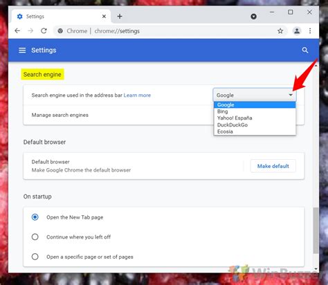 How To Change Default Search Engine In Chrome Edge Safari Opera And