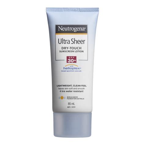 Neutrogena Ultra Sheer Dry Touch Sunscreen Review