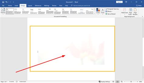 [tutorial] Cara Mengubah Warna Background Foto Di Microsoft Word 2007 Dengan Gambar Belajar