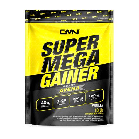 Super Mega Gainer Bolsa 10Lb GMN Fittpro Colombia