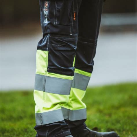 Arc Flash Trousers HAZTEC Kilmar FR AS Hi Visi Class 1