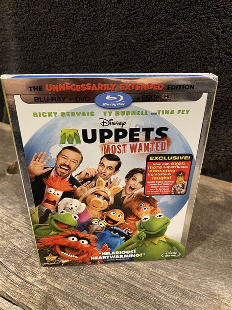 Muppets Most Wanted Blu Ray Cover