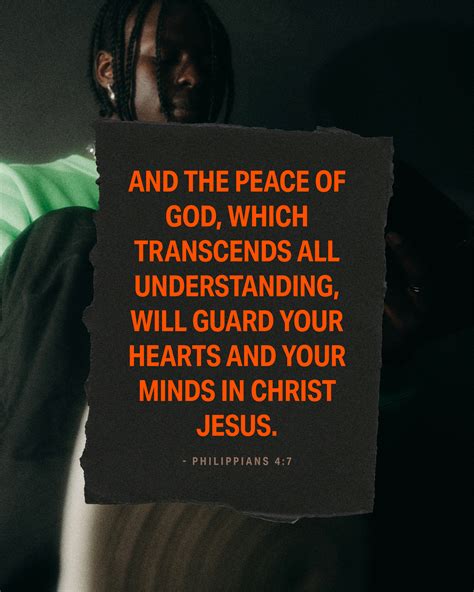 And The Peace Of God Which Transcends All Understanding Will Guard