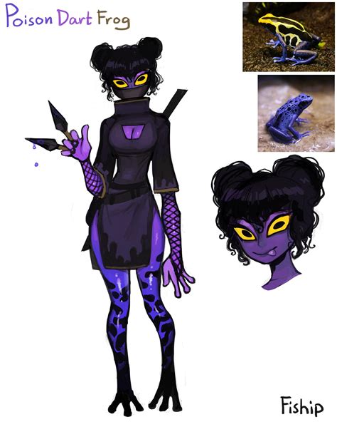 Poison Dart Frog | Gijinka / Moe Anthropomorphism | Fantasy character