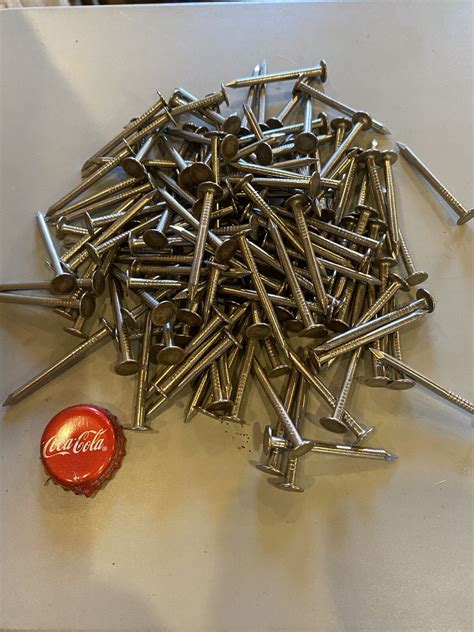 130 nails 1lb 1# 304 Stainless Steel Roofing Nails 1-3/4” 10ga 5D Penny