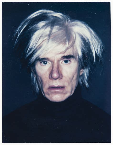 Andy Warhol Self Portrait With Fright Wig 1986