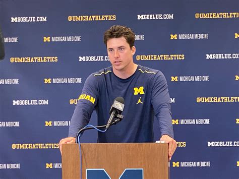 Michigan Football Camp Report - Team Captain QB Cade McNamara | By Fans