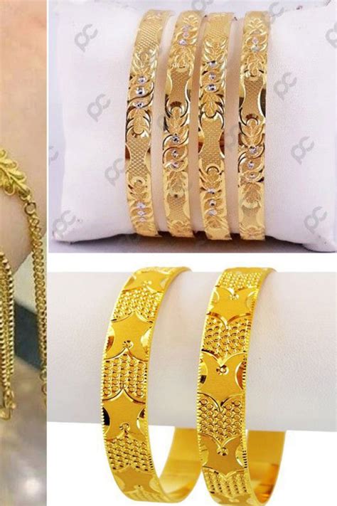 Gold Bangles Indian Design Latest Antiques Traditional Brides Latest Daily Wear