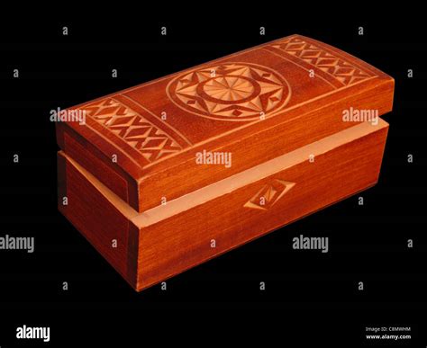 handmade wooden casket Stock Photo - Alamy