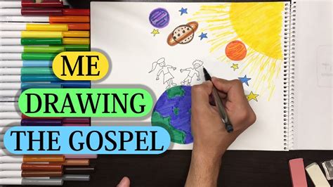 Drawing And Explaining The Gospel To Children Youtube