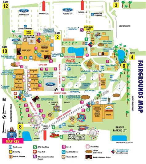 Nice Map Of The 1969 Fairgrounds Amazing Maps State Fair Fun ...