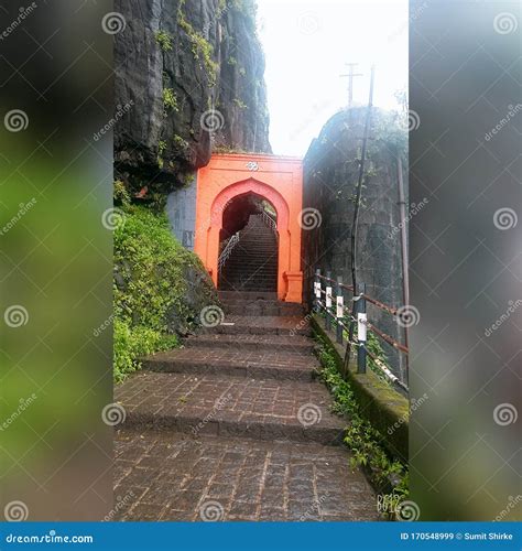 Sajjangad Fort in Satara Maharashtra India Stock Image - Image of sajjangad, maharashtra: 170548999