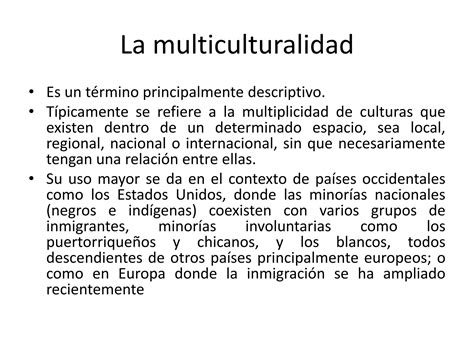 Multi Pluri E Interculturalidad Ppt Descarga Gratuita