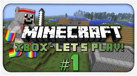 Let S Play Minecraft Xbox Edition 1 NPC Dorf YouTube