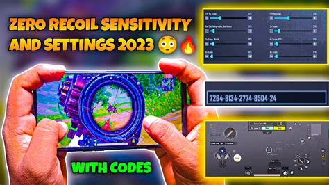 2 7 UPDATEBgmi Sensitivity Settings Bgmi Sensitivity Code Zero Recoil