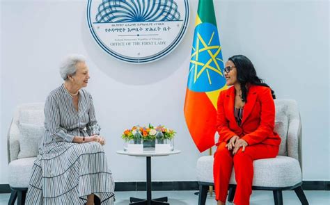 Fl Zinash Tayachew Meets With Princess Benedikte Of Denmark Welcome