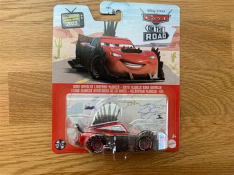 Mattel Disney Pixar Cars Metal On The Road Rumbler Lightning