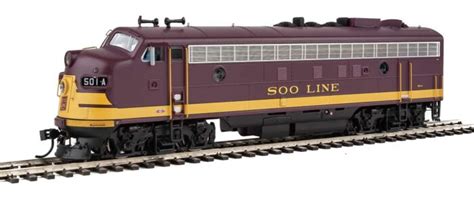 Walthers Emd Fp F B Standard Dc Soo Line A C Maroon