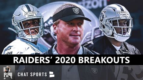 Las Vegas Raiders 2020 Breakout Players This Upcoming Nfl Season Ft