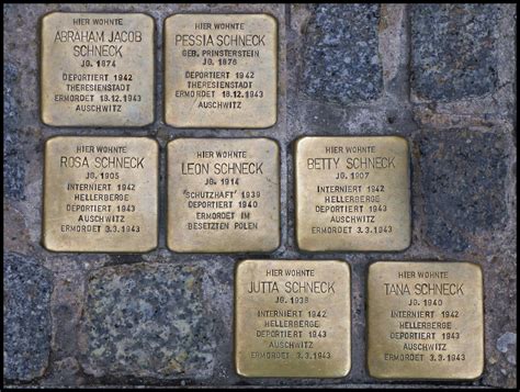 Dresden Seestra E Stolpersteine Stumbling Block De Wik Flickr