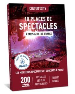 Coffret Cadeau Spectacle Cultur In The City Cadeau Local