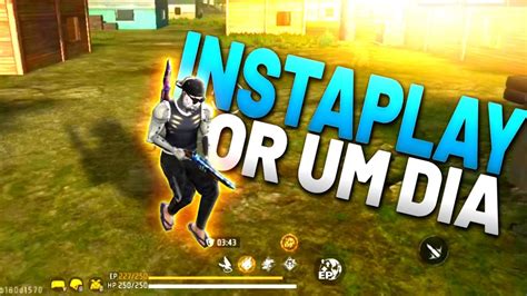 VIREI INSTAPLAYER POR UM DIA NA RANQUEADA FREE FIRE MOBILE YouTube