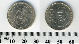 Mexico 1987 50 Pesos Copper Nickel Coin Benito Juarez EBay