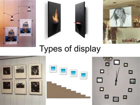 types  display