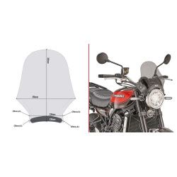 GIVI SAUTE VENT UNIVERSEL FUME A210