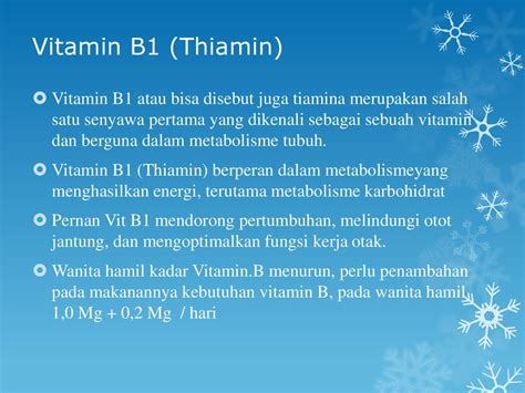 Metabolisme Vitamin Pada Wanita Hamil Ppt Download