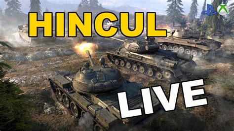 Czołgiem ich hincul live World of Tanks Xbox Series X Ps5 YouTube