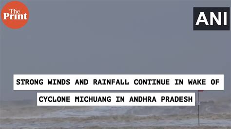 Strong Winds And Rainfall Continue In Wake Of Cyclone Michuang In