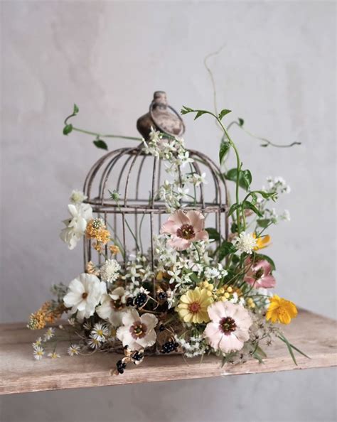 Bird Cage Centerpiece Wedding Wedding Decorations Birdcage