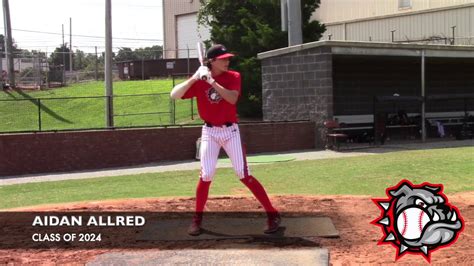 Aidan Allred Baseball Recruiting Video Muddogsclub Youtube