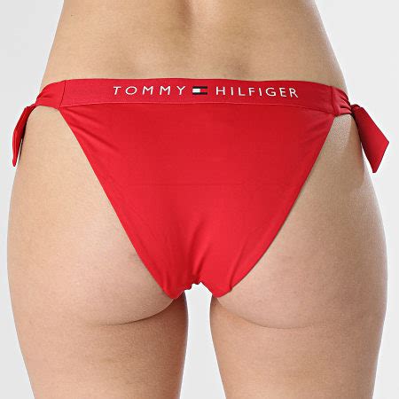 Tommy Hilfiger Culotte De Bain Femme Side Tie Cheeky Bikini 4497