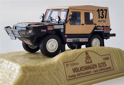 VOLKSWAGEN ILTIS 1980 PARIS DAKAR Gonçalves Lobo Numismatique