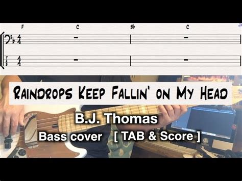 Raindrops Keep Fallin On My Head B J Thomas Bass Cover Chords