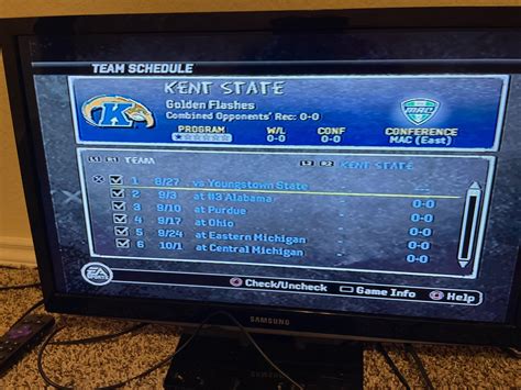 Dynasty Kent Statw : r/NCAAFBseries
