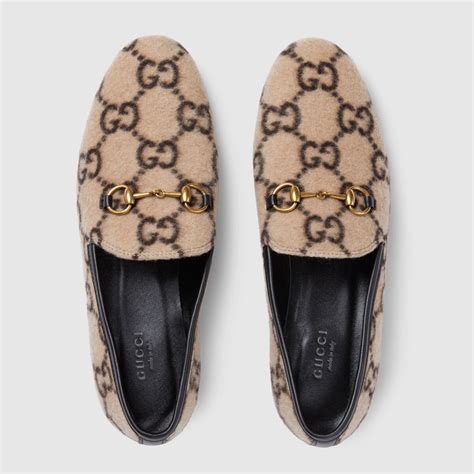 Mocassino Gucci Jordaan Donna In Lana Gg Gucci® It