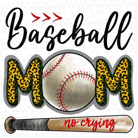 Baseball Mom Sublimation Png Designs Baseball Mama Shirt Etsy