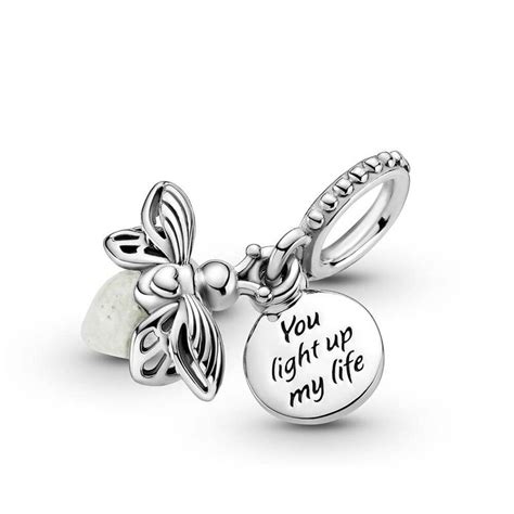 Pandora Glow-in-the-Dark Firefly Dangle Charm