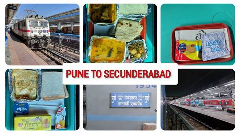 Pune To Secunderabad Full Train Journey Train No Pune