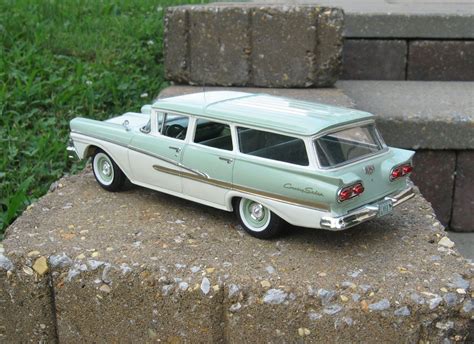 1958 Ford Country Sedan Randr Vacuum Resin Kit Modelhaus Parts Un