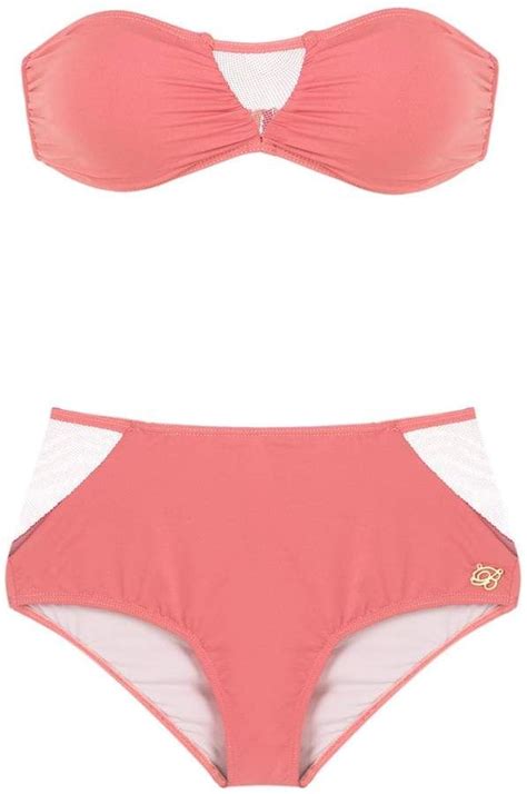 Brigitte Bandeau Bikini Set Bikinis Womens Swimsuits Bikini Bandeau