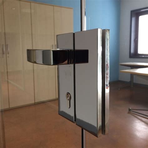 Serrure M Canique Vertical Colcom Pour Porte En Verre Avec