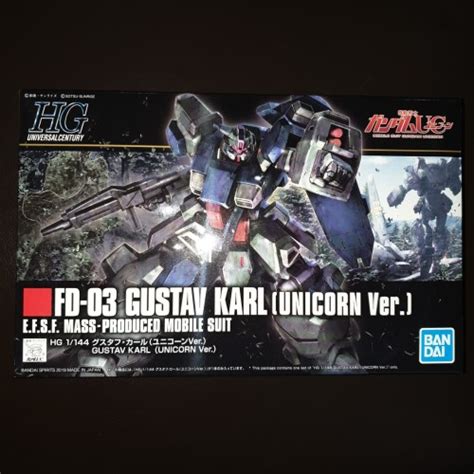 Jual HGUC Gundam FD 03 Gustav Karl Unicorn Ver Kota Denpasar