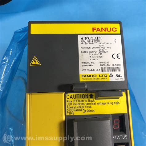 Fanuc A06B 6114 H210 Servo Amplifier Drive IMS Supply